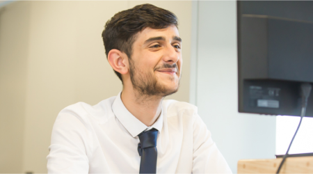 Online training in a different class