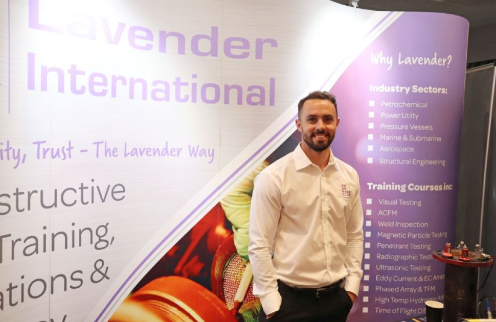 Lavender International NDT Proudly Celebrates SAM CUNNINGHAM's Prestigious Hugh MacColl Award Win at BINDT NDT 2023 Conference