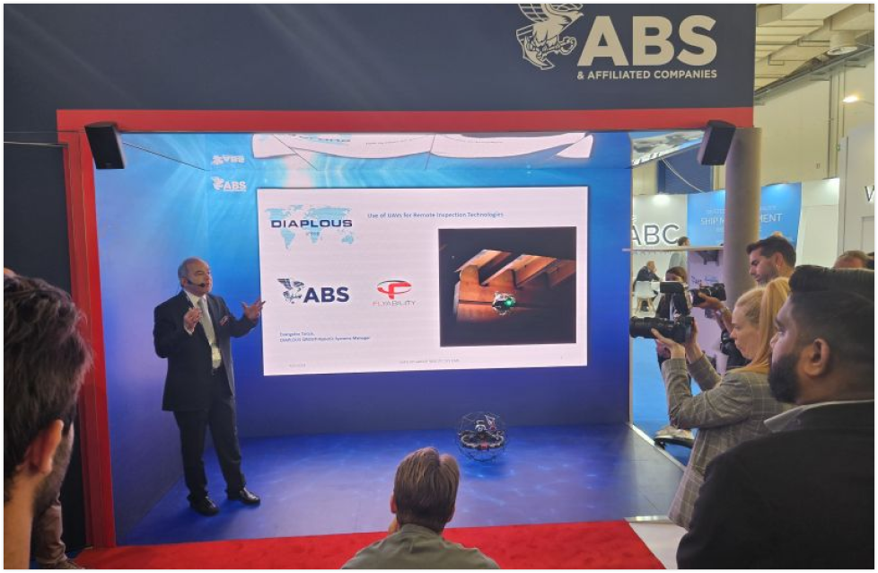 Flyability Showcased Breakthrough in Maritime Inspection Technology with Live UT Drone Demonstration
