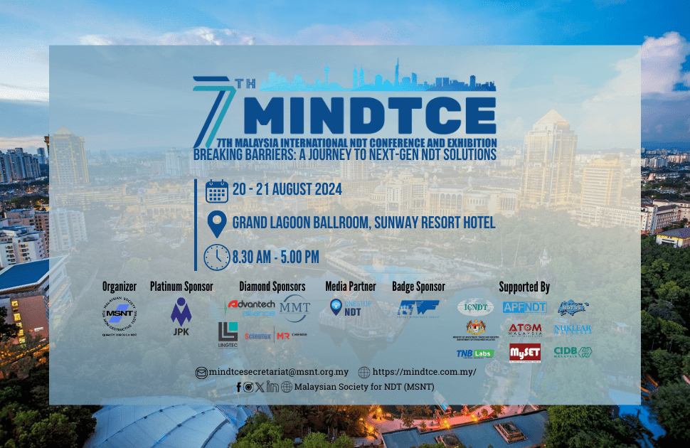 Discover the Future of Non-Destructive Testing at the 7th MINDTCE