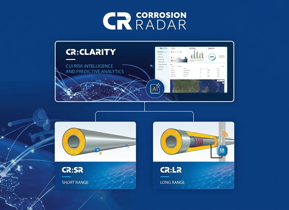 CorrosionRADAR Expands CUI Sensor Portfolio with New CR:SR Solution