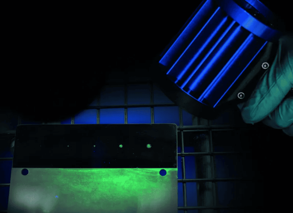 REL Advances Greener TAM Panel for Fluorescent NDT Inspection