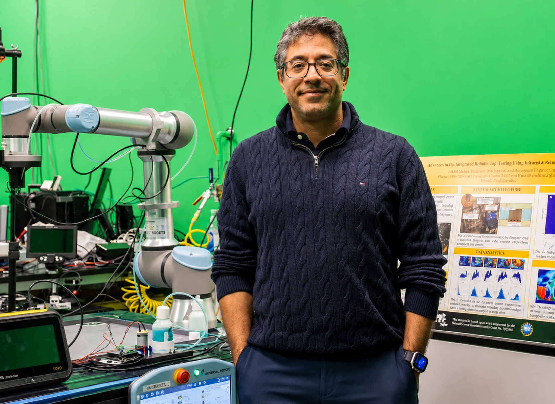 ASU Researcher Ehsan Dehghan-Niri Named ASNT Fellow for NDT/E Contributions